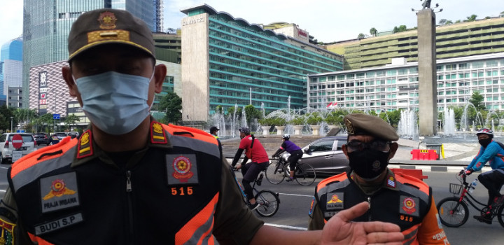 Aktivitas Olahraga di Jalan Sudirman-Thamrin Diklaim Menurun