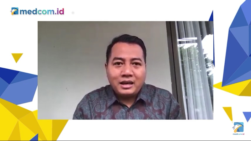 Direktur Eksekutif Parameter Politik Indonesia (PPI) Adi Prayitno dalam diskusi Crosscheck by Medcom.id, Minggu, 3 Januari 2021. Dok. Medcom.id