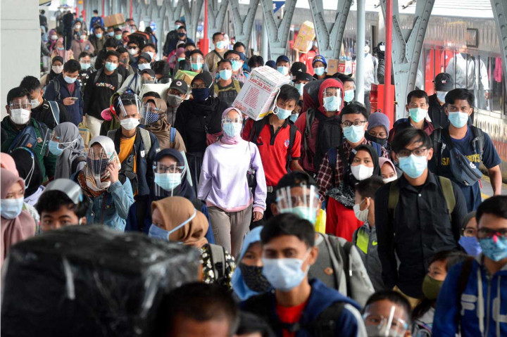 PT KAI Jual 39.082 Tiket di Puncak Arus Balik Libur Tahun Baru 2021