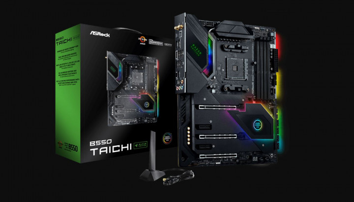 Menjajal ASRock B550 Taichi Kolaborasi Razer