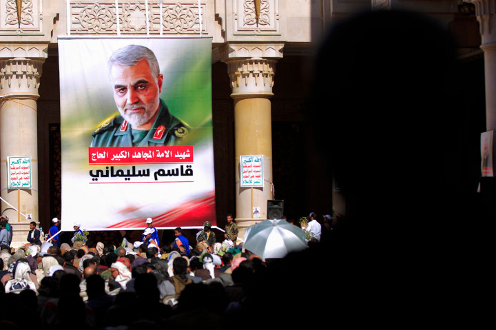 Peringatan Setahun Kematian Komandan Militer Iran Qasem Soleimani