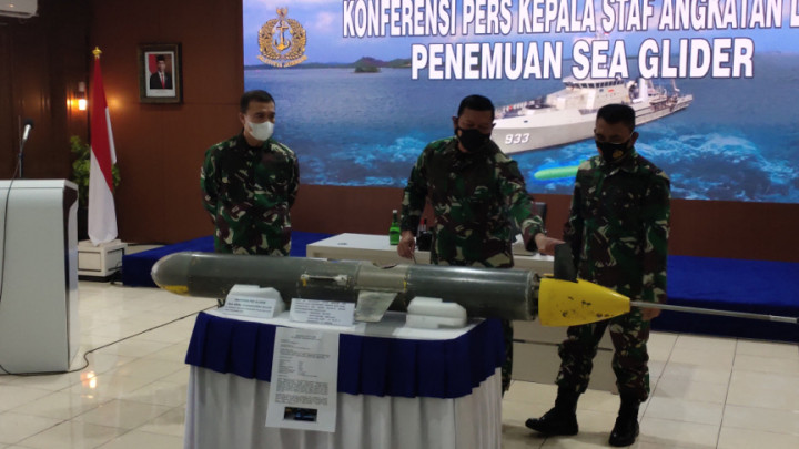 Pushidrosal Koordinasi dengan Kementerian Lembaga Teliti Temuan <i>Sea Glider</i>