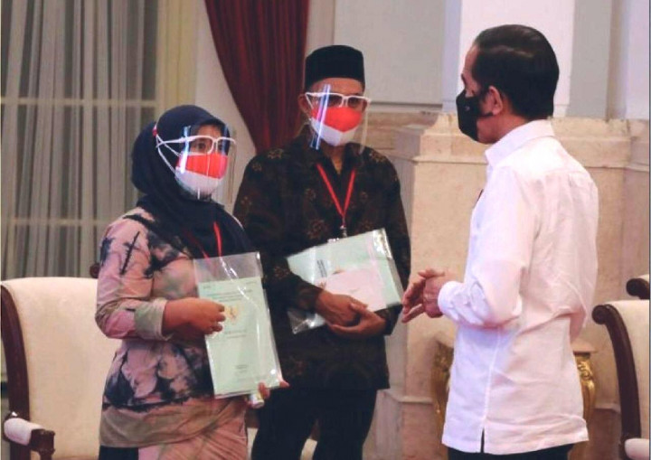 584.407 Sertifikat Tanah Dibagikan Secara Virtual