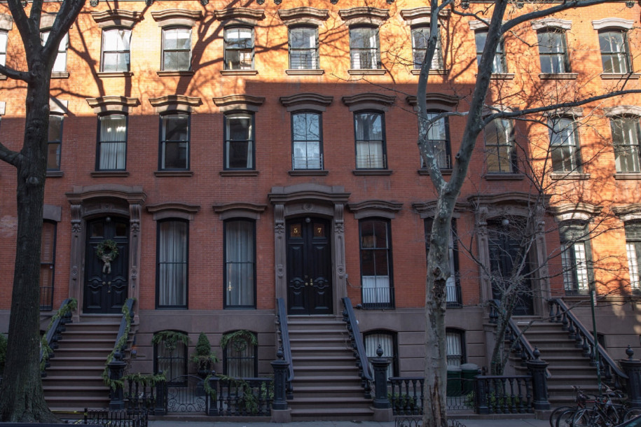 Townhouse Sarah Jessica Parker di New York. Foto:  William Farrington