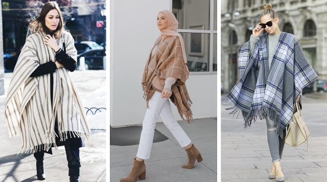 Ini tips poncho keren buat kamu. (Foto: Dok. Fustany.com)