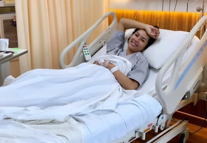 Positif Covid-19, Kalina Oktarani Sedih Tak Bisa Peluk Vicky Prasetyo
