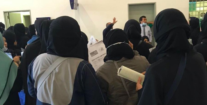 WNI dipulangkan dari Arab Saudi karena melanggar jangka waktu tinggal. Foto: KJRI Jeddah.