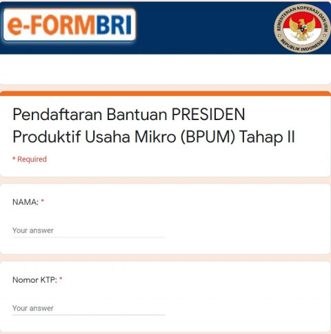 Cek Fakta Link Pendaftaran Online Banpres Untuk Ukm Ini Faktanya