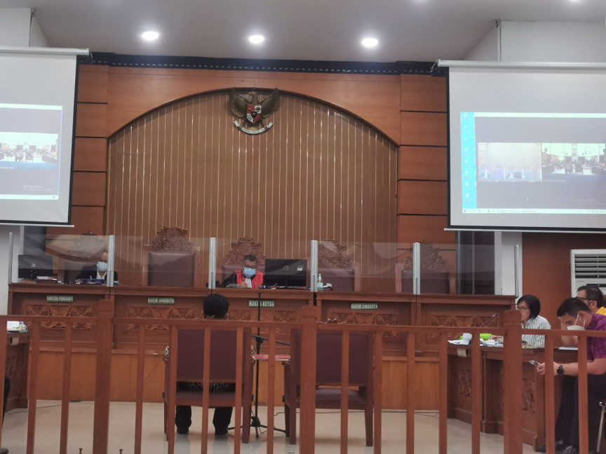 Pemeriksaan saksi ahli dalam sidang praperadilan Rizieq Shihab. Medcom.id/Cindy