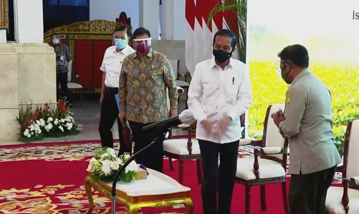 Jokowi Dorong Pembangunan Pertanian Berskala Luas