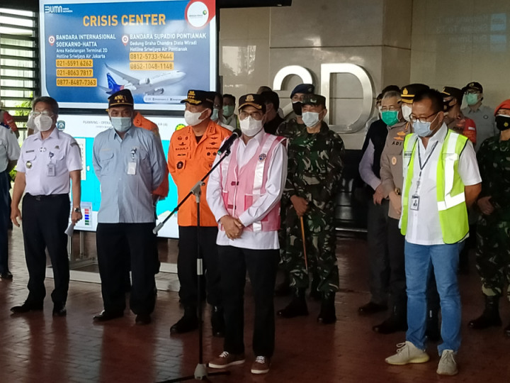 Menhub Maksimalkan Pencarian Korban Sriwijaya Air