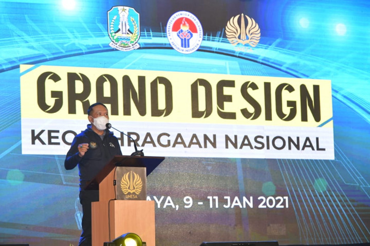 Indonesia Bakal Punya Grand Design Keolahragaan Nasional