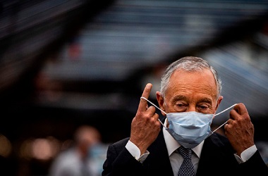 Presiden Portugal Rebelo de Sousa Positif Covid-19
