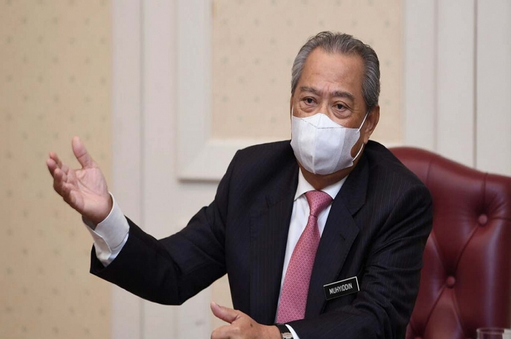 PM Malaysia Muhyiddin Yassin. (AFP)