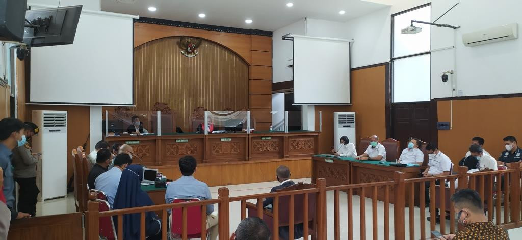 Sidang praperadilan eks pentolan FPI M Rizieq Shihab di PN Jaksel, Selasa, 14 Januari 2021. Foto: Medcom.id/Candra Yuri Nuralam