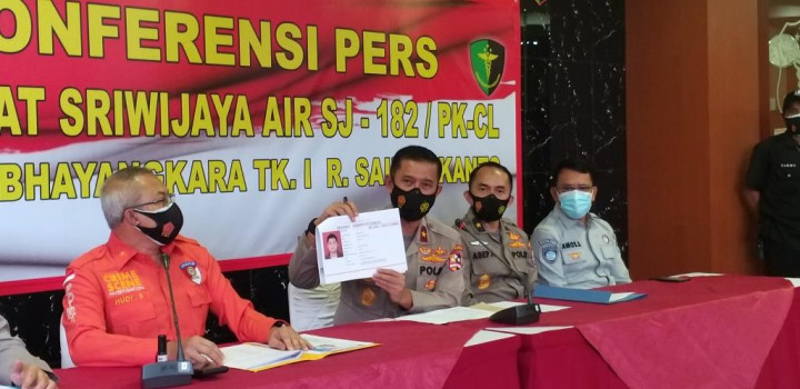 Dua Korban Sriwijaya Air SJ-182 Terindentifikasi