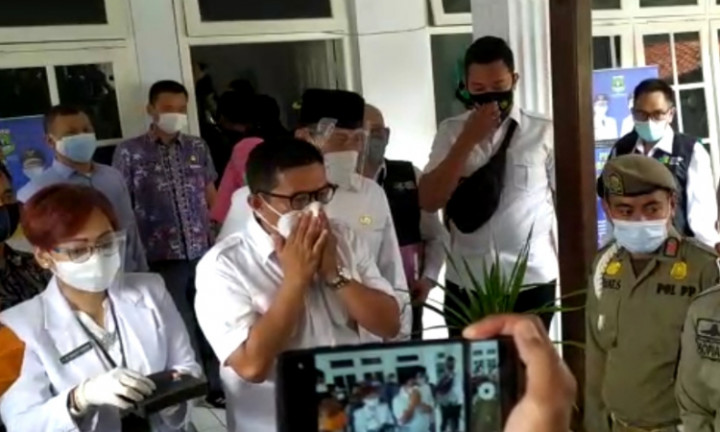 Vaksinisasi Covid-19 Kepala Daerah di Banten Dilakukan Tertutup