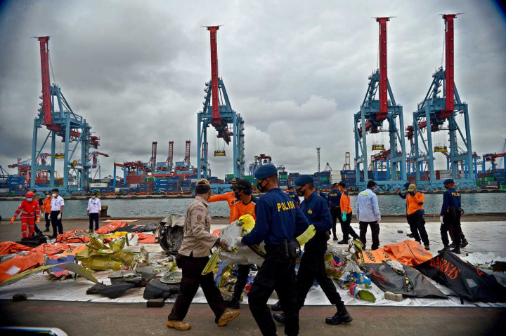 Foto: Suasana Evakuasi Sriwijaya Air SJ-182 Hari Keenam