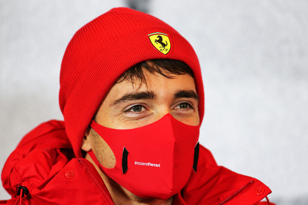 Pembalap Ferrari Charles Leclerc Positif Covid-19