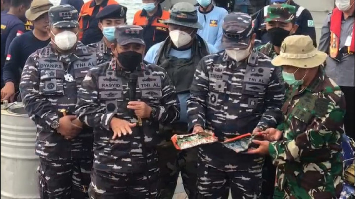 Arus Bawah Laut Hambat Pencarian CVR Sriwijaya Air SJ-182