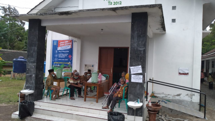 Pengungsi Gunung Merapi di Sleman Mudik