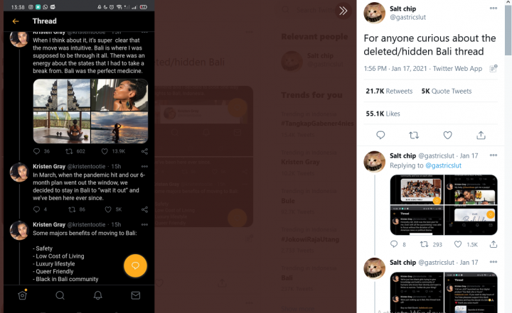 Netizen Minta Bule Amerika Kristen Gray Segera Dideportasi