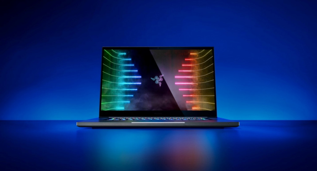 Razer Blade terbaru yang dipamerkan di CES 2021.