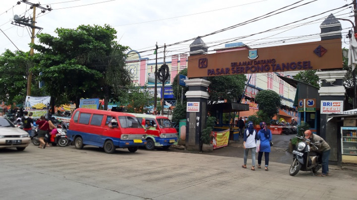 Penjaja Daging Pasar Serpong Ikut Mogok Jualan