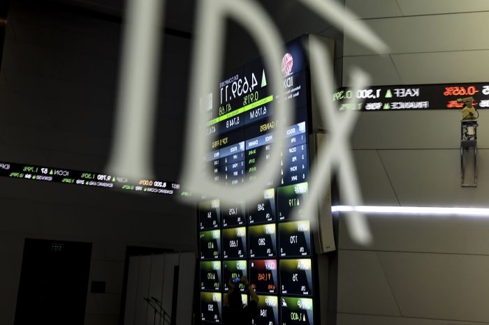 Ilustrasi IHSG dibuka menguat - - Foto: dok Antara