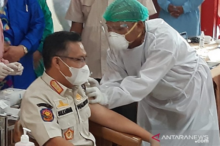 504 Nakes di Kendari Sudah Vaksinasi Covid-19