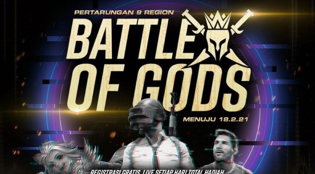 Turnamen esports nasional Battle of Gods.
