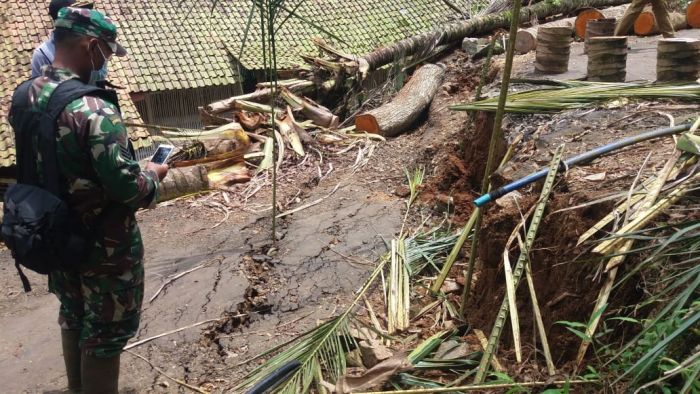 Tanah Bergerak Masih Ancam Warga Ciamis