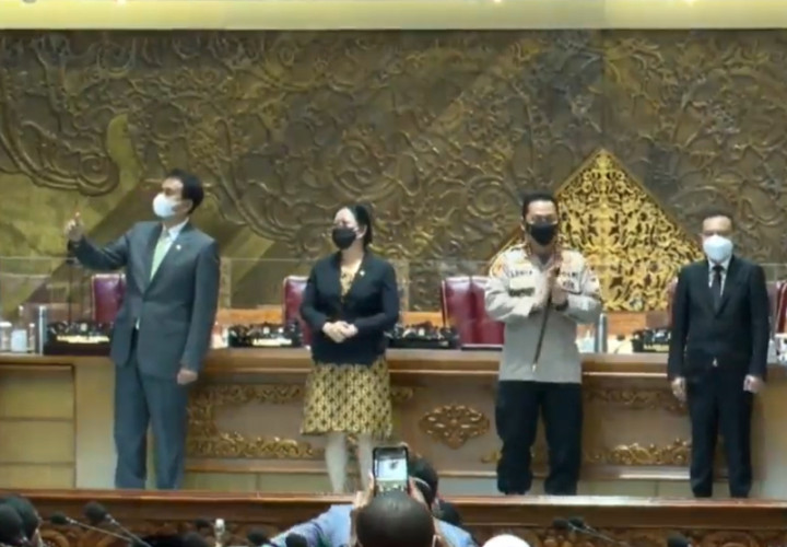 Tok! DPR Sahkan Listyo Sigit Jadi Kapolri