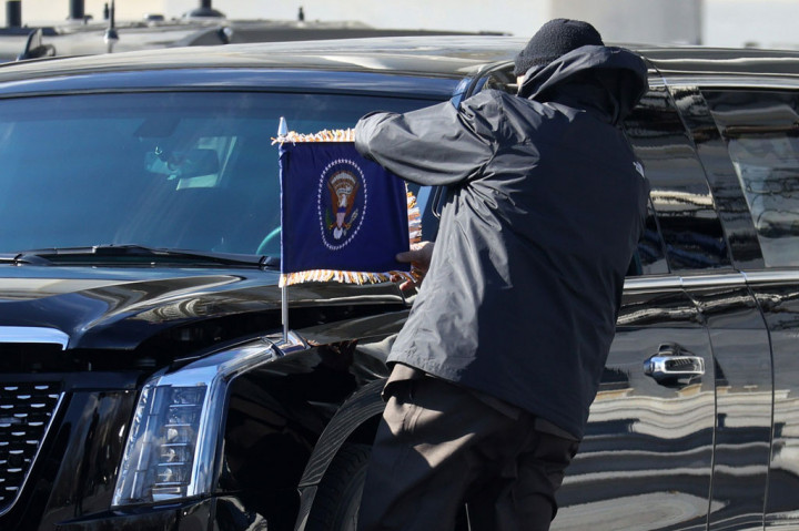 Mobil Kepresidenan Joe Biden Ternyata Bekas Donald Trump