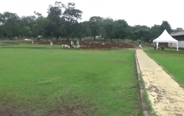 Makam Khusus Covid-19 di TPU Srengseng Sawah Ditaksir Penuh Hari Ini