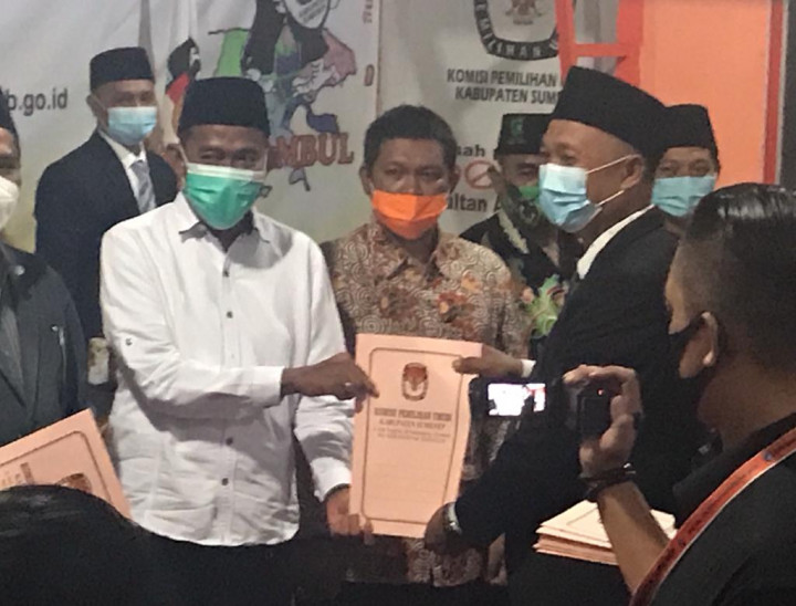 Fauzi-Eva Terpilih sebagai Bupati-Wakil Bupati Sumenep