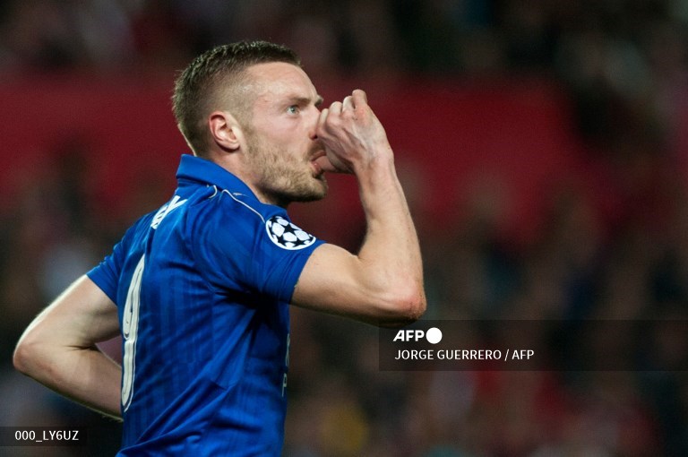 Jamie Vardy. (JORGE GUERRERO / AFP)