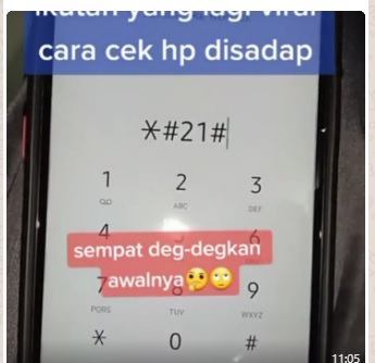 Tangkapan layar berita palsu Foto:Whatsapp