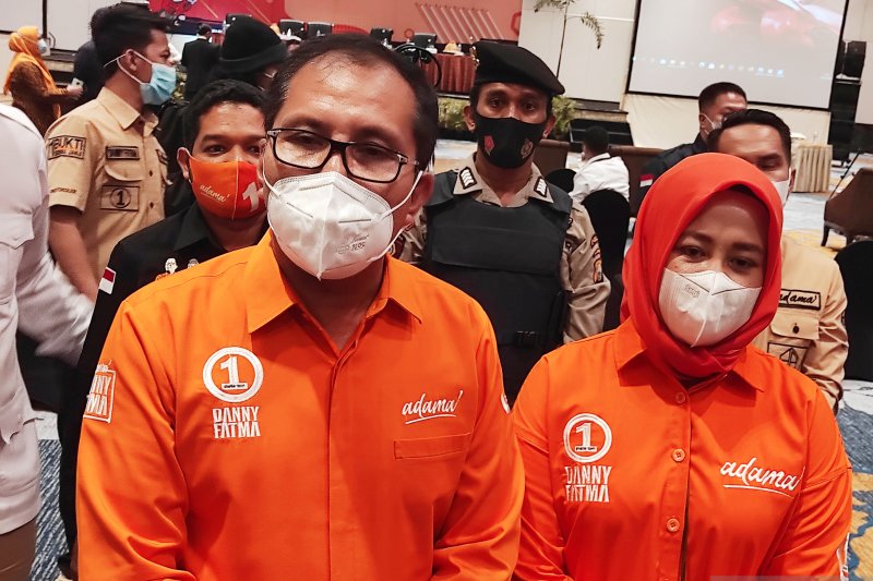 Danny-Fatma Ditetapkan sebagai Wali Kota-Wakil Wali Kota Makassar