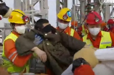 Satu dari 22 Penambang Tiongkok yang Terjebak Berhasil Diselamatkan