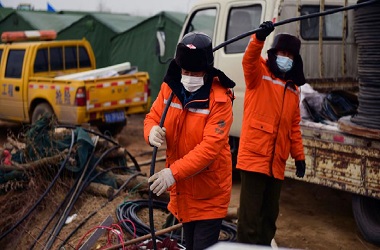 Tiongkok Selamatkan 11 Penambang yang Terjebak Dua Pekan