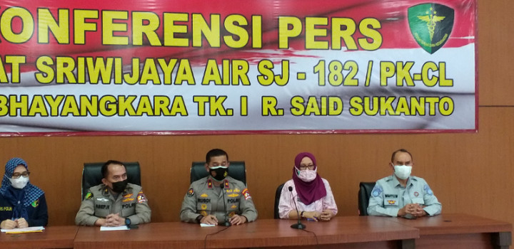 RS Polri Telah Identifikasi 53 Korban Srwijaya SJ-182