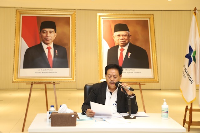 Kepala Perpusnas Muhammad Syarif Bando. (Foto: Istimewa)