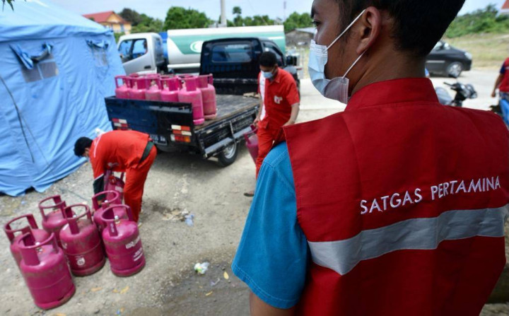 Pertamina Pasok Bright Gas untuk 41 Dapur Umum di Sulbar