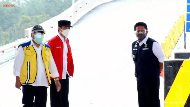 Diresmikan Jokowi, Tol Kayu Agung-Palembang Siap Beroperasi