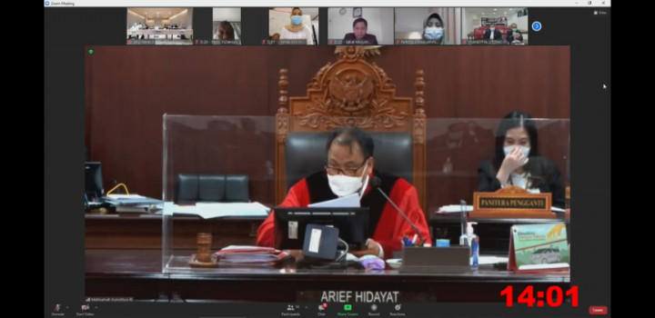 Pandemi Covid-19, Begini Prokes Saat Sidang Sengketa Pilkada