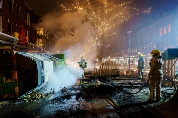 Aksi Protes Jam Malam di Belanda Kembali Ricuh