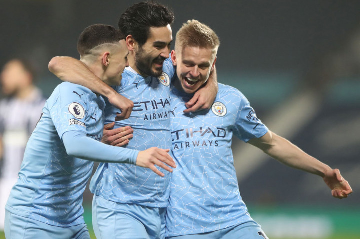 West Brom vs Manchester City : Cukur The Baggies 5-0, Citizens ke Puncak Lagi