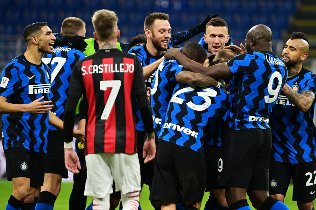 Inter Milan vs AC Milan: Nerazzurri Depak Rossoneri dari Piala Italia