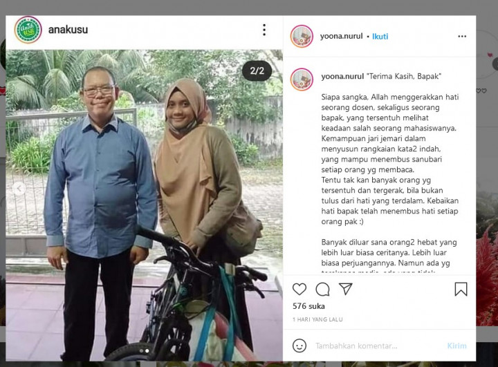 Cerita Inspiratifnya Viral di Medsos, Nurul Ucapkan Ini ke Dosennya